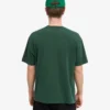 T-shirt oversize en coton bio - Vert émeraude