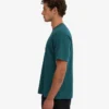 T-shirt oversize en coton bio - Vert océan