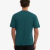 T-shirt oversize en coton bio - Vert océan