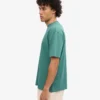 T-shirt oversize en coton bio - Vert sapin