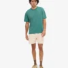T-shirt oversize en coton bio - Vert sapin