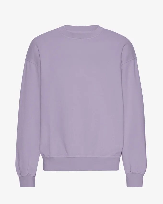 T-shirt oversize en coton bio - Violet jade