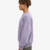 T-shirt oversize en coton bio - Violet jade