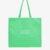 Tote bag en coton bio - Vert printemps