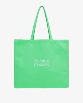 Tote bag en coton bio - Vert printemps