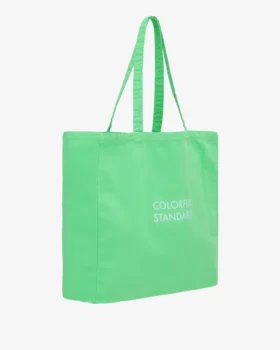 Tote bag en coton bio – Vert printemps