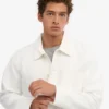 Veste de travail bio - Blanc optique
