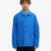 Veste de travail bio - Bleu Pacifique