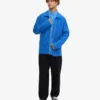 Veste de travail bio - Bleu Pacifique