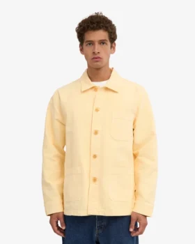 Veste de travail bio – Jaune pâle