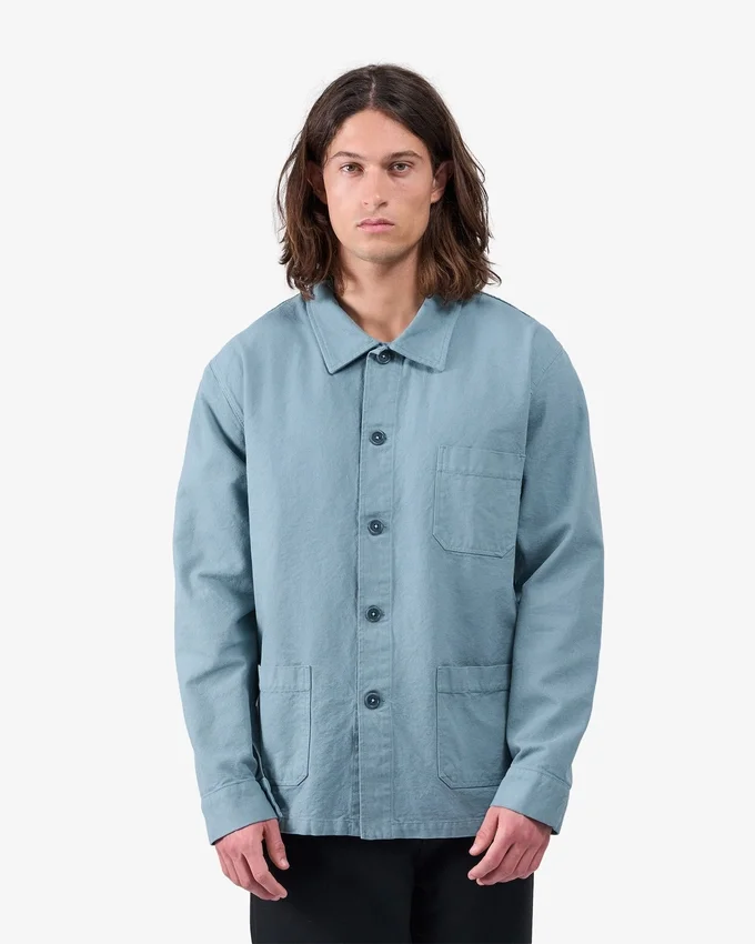 Veste de travail bio - Marron cèdre