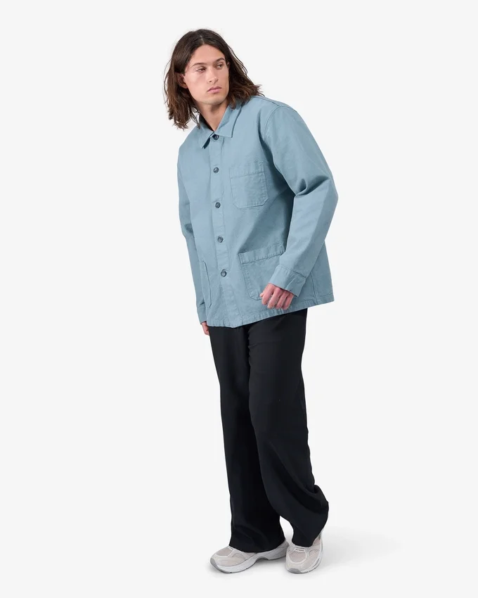 Veste de travail bio - Marron cèdre