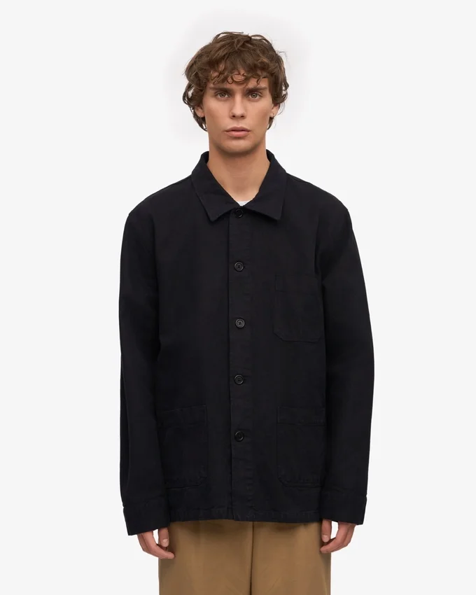 Veste de travail bio - Noir intense