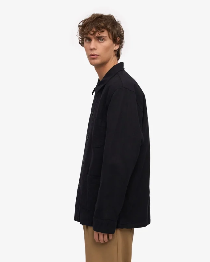 Veste de travail bio - Noir intense