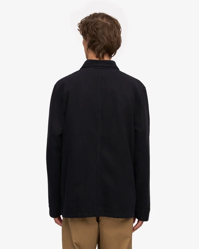 Veste de travail bio - Noir intense