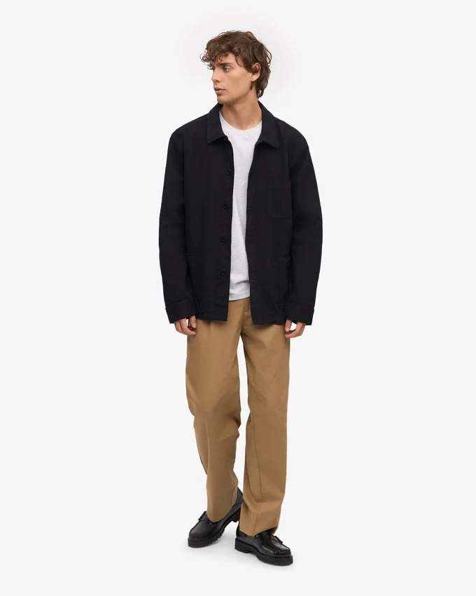 Veste de travail bio - Noir intense