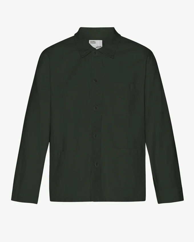 Veste de travail bio - Vert chasseur