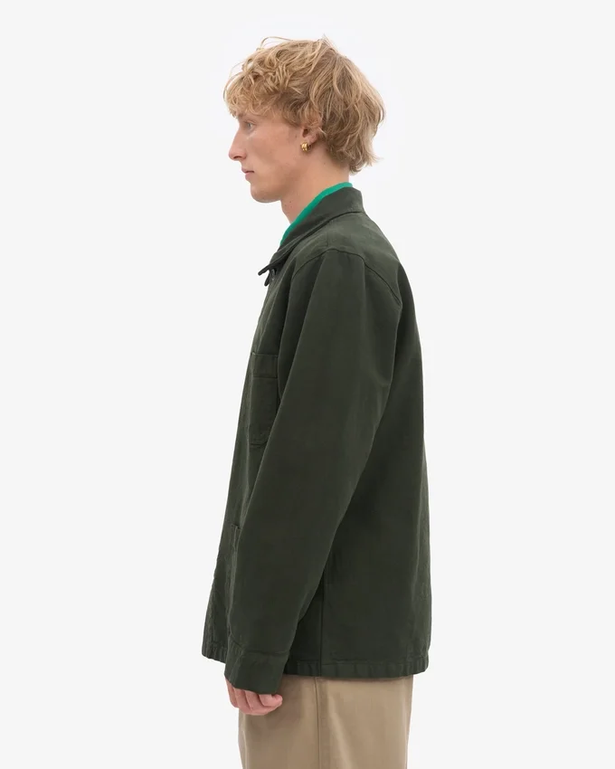 Veste de travail bio - Vert chasseur