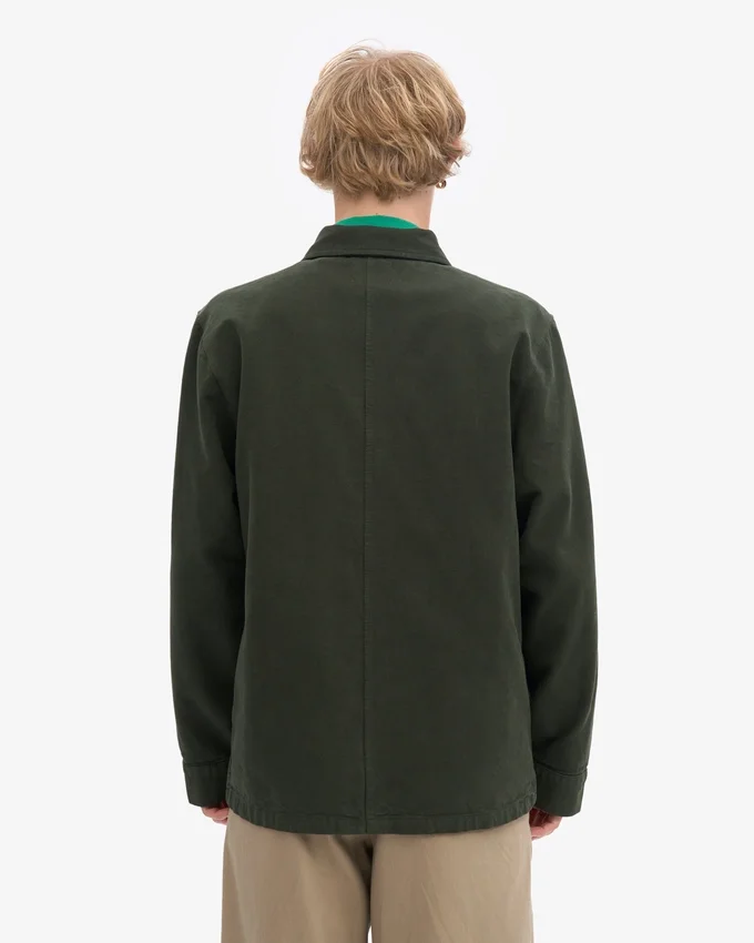 Veste de travail bio - Vert chasseur