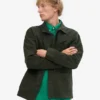 Veste de travail bio - Vert chasseur