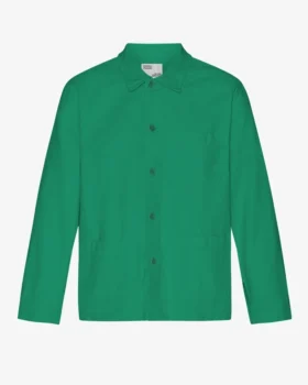Veste de travail bio - Vert Kelly