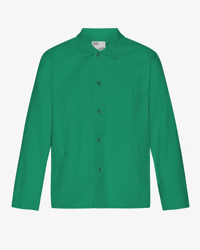 Veste de travail bio - Vert Kelly