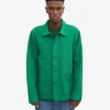 Veste de travail bio - Vert Kelly