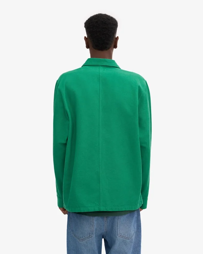 Veste de travail bio - Vert Kelly