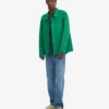 Veste de travail bio - Vert Kelly