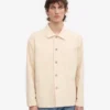 Veste de travail en coton bio - Blanc ivoire
