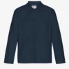 Veste de travail en coton bio - Bleu marine