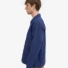 Veste de travail en coton bio - Bleu marine