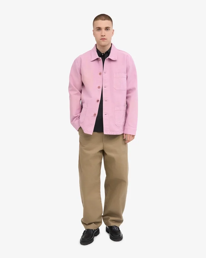 Veste de travail en coton bio - Fleur de cerisier