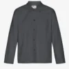 Veste de travail en coton bio - Gris lave