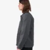 Veste de travail en coton bio - Gris lave
