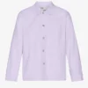 Veste de travail en coton bio - Lavande pâle