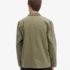Veste de travail en coton bio - Olive poussiéreux