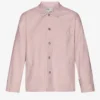 Veste de travail en coton bio - Rose délavé