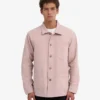 Veste de travail en coton bio - Rose délavé